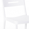 Set Tisch 70x70cm 2 Stühle beige Polypropylen Design Larum 