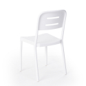 Set Tisch 70x70cm 2 Stühle beige Polypropylen Design Larum 