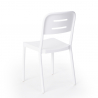 Set Tisch 70x70cm 2 Stühle beige Polypropylen Design Larum 