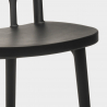Set 2 Stühle Design Polypropylen quadratischen Tisch 70x70cm beige Saiku 