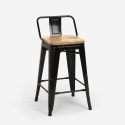 set 4 hocker tisch 60x60cm industrieller stil mason noix steel top light Kauf