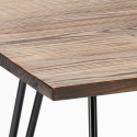 Set Tisch 80x80cm Industrieller 4 Stühle Designer Kunstleder Küche Wright Maße