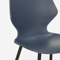 set tisch 80x80cm 4 stühle modernes design  bar küche howe 
