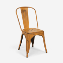 set tisch 80x80cm 4 stühle vintage  industrie holz metall dickson Kosten