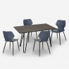 set tisch 120x60cm 4 stühle design  küche esszimmer palkis Eigenschaften