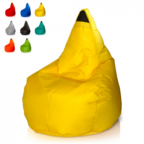 Garten-Sitzpouf Outdoor Sitzsack Bunt Wasserdicht Abziehbar Summer