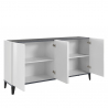 Sideboard mit 4 Türen 160x40cm für Küche, Esszimmer, Eingang Audrey Sales