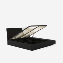 Bett Doppelbett Polsterbett hochklappbar 160x200 cm mit Bettkasten Design Steyr King Katalog