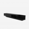TV Bank 3 Fächer 2 Schubladen modernes Design Wohnzimmer Linurk Lagerbestand