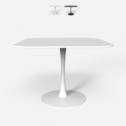 Quadratischer Tisch Design Goblet Stil für Bar Küche Esszimmer Lillium 80 Aktion