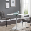  Esstisch 80x80cm in modernem Design Tisch für Küche Bar Restaurant Circumdo Sales