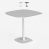  Esstisch 80x80cm in modernem Design Tisch für Küche Bar Restaurant Circumdo Verkauf