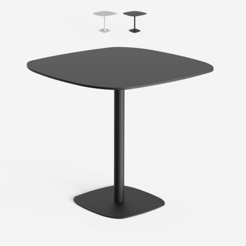  Esstisch 80x80cm in modernem Design Tisch für Küche Bar Restaurant Circumdo Aktion