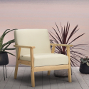 Sessel Holzstuhl Im Skandinavischen Vintage-Design mit Armlehnen Uteplass Katalog