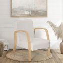 Ergonomischer skandinavischer Design-Sessel aus Holz  für Studio oder Wohnzimmer Frederiksberg Katalog