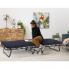 Klappbett mit Radmatratze und Lamellen 80x180 Ares Rabatte