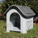 Hundehütte Outdoor für mittelgroße Hunde außen innen Bella Verkauf