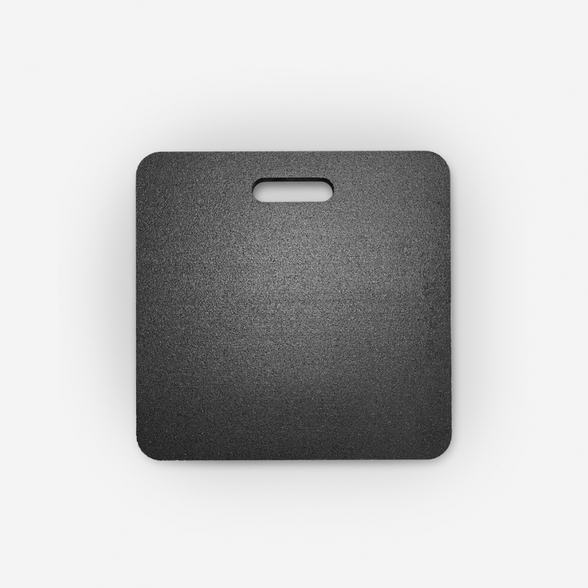 Fitnessmatte quadratisch Gummi 50x50cm stoßdämpfend 20mm stark G-Mat Square Aktion