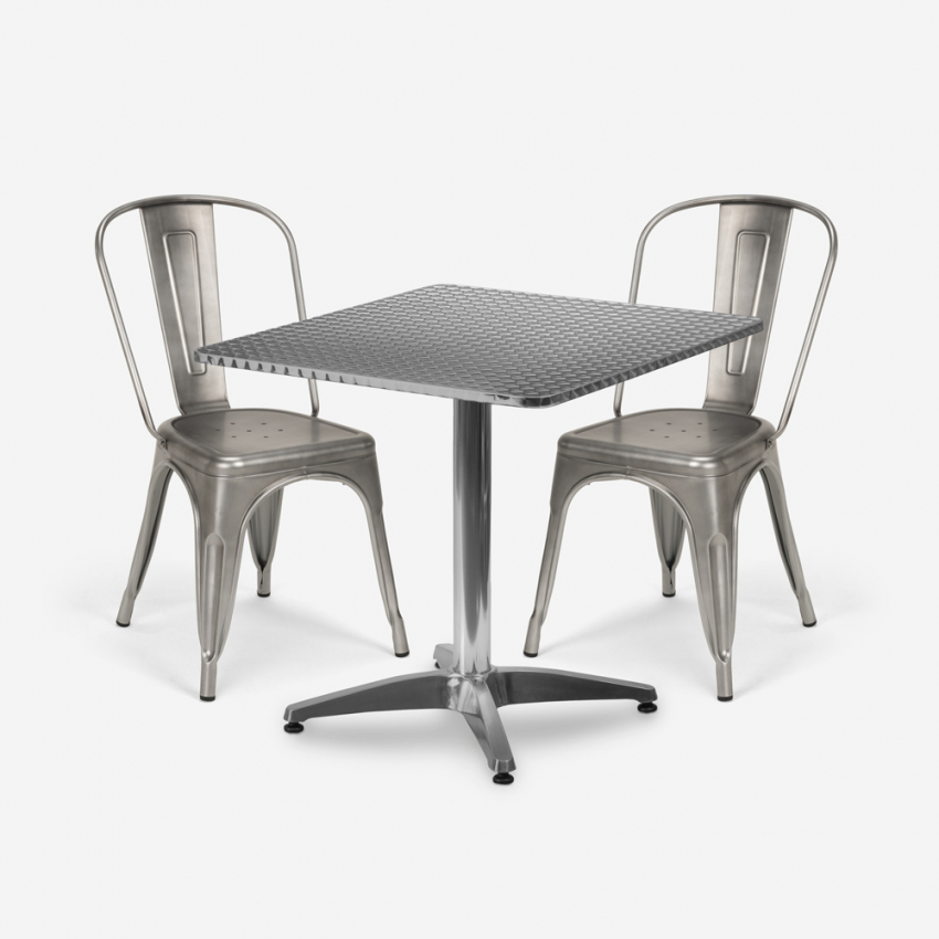 quadratischer klapptisch 70x70cm stahl 2 stühle vintage magnum Aktion quadratischer klapptisch 70x70cm stahl 2 stühle vintage magnum Aktion