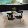 Weißes Esstischset 120x80cm 4 Stühle Designküche Restaurant Bounty Rabatte
