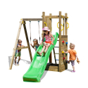 Kletterrutsche Schaukel Sandkasten Kinder Spielplatz für Garten Funny-3 Angebot