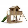 Garten-Spielset Kletterhaus Rutsche Doppelschaukel Galaxy L Angebot