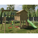 Garten-Spielset Kletterhaus Rutsche Doppelschaukel Galaxy L Preis