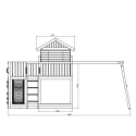Garten-Spielset Kletterhaus Rutsche Doppelschaukel Galaxy L Kosten