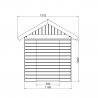 Garten-Spielset Kletterhaus Rutsche Doppelschaukel Galaxy L 