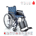 S14 Surace selbstfahrender Rollstuhl mit faltbarer Beinstütze für Behinderte Angebot