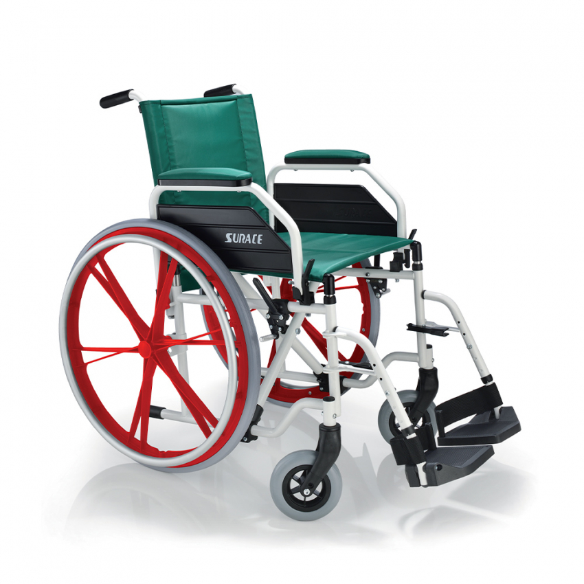 Rollstuhl aus Aluminium 15kg für Senioren und Menschen mit Behinderungen Itala Surace Aktion Rollstuhl aus Aluminium 15kg für Senioren und Menschen mit Behinderungen Itala Surace Aktion