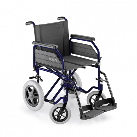 Leichtgewichtiger Rollstuhl für ältere Behinderte Transitrollstuhl 200 Surace Aktion