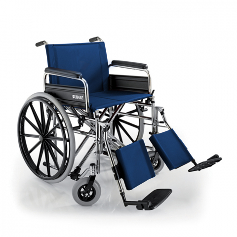 Selbstfahrender bariatrischer Rollstuhl mit faltbarer Beinstütze 500 Bariatric Surace Aktion