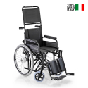 Selbstfahrende Rollstuhl ältere Behinderte Rückenlehne Beinauflage 600 Surace Verkauf