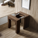 Konsolentisch ausziehbar 78x47-299cm Holz Esszimmer Allin Noix Sales