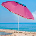 Strandschirm Sonnenschirm 200 cm Alu Windfest uv Schutz Corsica Verkauf