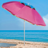 Strandschirm Sonnenschirm 200 cm Alu Windfest uv Schutz Corsica Verkauf