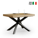 Moderner ausziehbarer Esstisch 90x130-234cm Holz Volantis Wood Verkauf