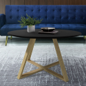 Niedriger runder Tisch im skandinavischen Stil 80cm Krize Katalog