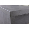 Schreibtisch Arbeitstisch Bürotisch aus Holz Grau Zementfarbe Design Pratico Lagerbestand