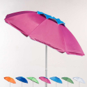 Strandschirm Sonnenschirm 200 cm Alu Windfest uv Schutz Corsica Aktion