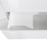 Weiße Anrichte 140x43 cm Wohnzimmer Küche 2 Türen 3 Schubladen Mira Katalog