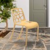 moderne Stühle Anti uv aus Polypropylen Stühle für Küchen und Bars Connubia Gelateria 