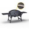 Barbecue BBQ tragbarer Edelstahl Gasgrill Brenner Grill Ablage Bernese Sales