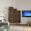 Moderne Wandmöbel für Wohnzimmer und Flur, hängendes Design A31 Aktion