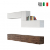 Moderne TV-Wandhalterung aus weißem Holz für das Wohnzimmer A04 Verkauf