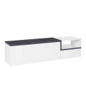 TV-Lowboard Wohnzimmer 160cm 2 Türen 1 Fach Design Zet Kiwey Ardesia M Angebot