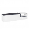 TV-Lowboard Wohnzimmer 160cm 2 Türen 1 Fach Design Zet Kiwey Ardesia M Angebot