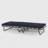 Klappbett mit Radmatratze und Lamellen 80x180 Ares 