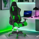 Gaming-Stuhl ergonomische Armlehnen verstellbare Kissen Adelaide Emerald Verkauf
